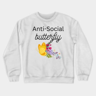 Anti-Social Butterfly Crewneck Sweatshirt